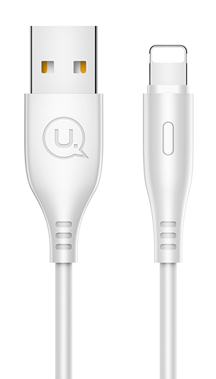 USAMS καλώδιο Lightning σε USB US-SJ266, 2A, 1m, λευκό