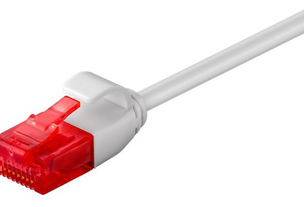 GOOBAY καλώδιο δικτύου 93751, CAT 6 U/UTP, slim, copper, 2m, γκρι