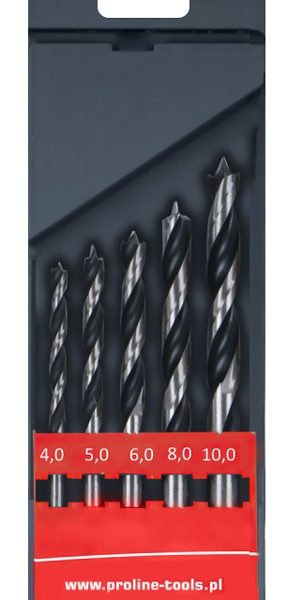 PROLINE σετ τρυπάνια για ξύλο 26295, 4.0-10.0mm, 5τμχ