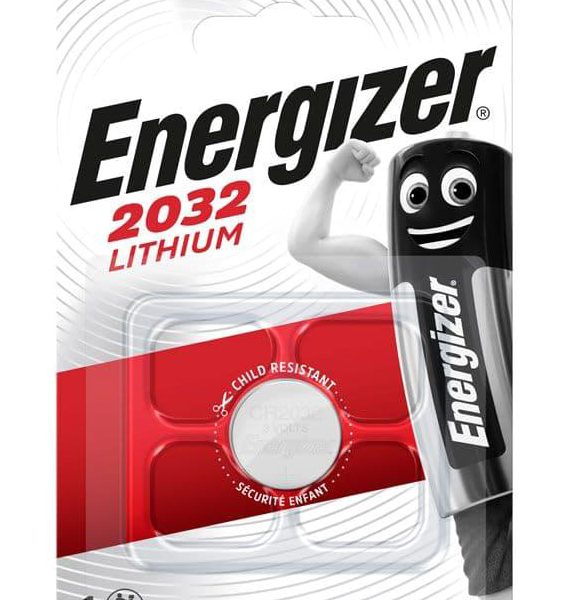 ENERGIZER μπαταρία λιθίου CR2032, 3V, 1τμχ