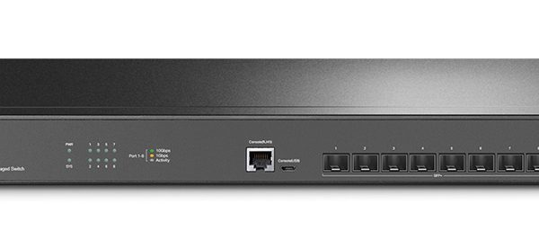 TP-LINK L2+ managed switch TL-SX3008F, 8-Ports 10Gbps SFP+, Ver. 1.0