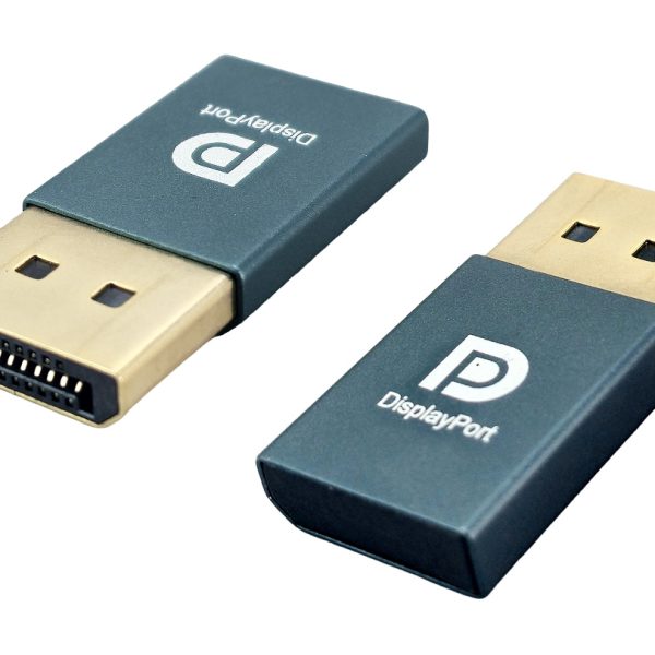 POWERTECH DisplayPort dummy plug CAB-DP082 με LED, 4K/17Hz, γκρι