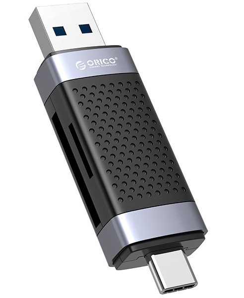 ORICO card reader CD2D-AC2 για SD & Micro SD, USB-C & USB, μαύρο