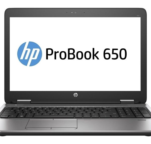 HP Laptop ProBook 650 G2, Refurbished Grade A, i5-6200U, 16/256GB M.2, 15.6", Cam, HD Graphics 520, FreeDOS