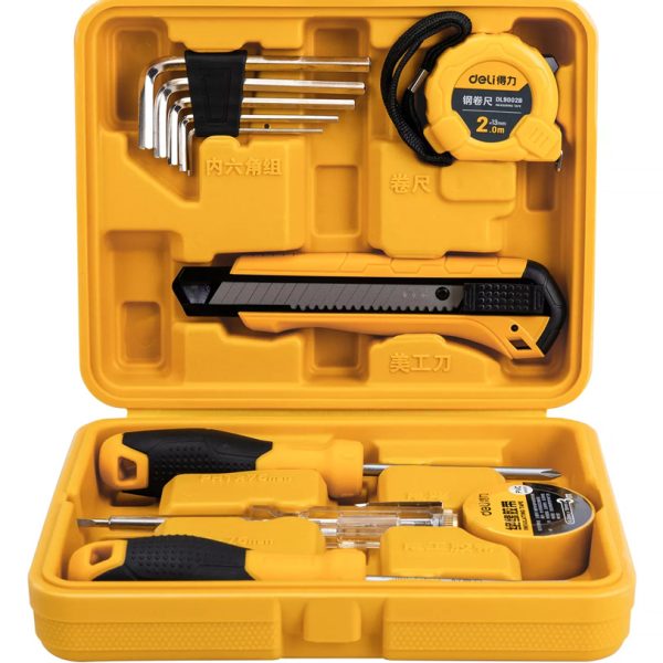 DELI σετ εργαλείων DL1011J, με θήκη, 11τμχ