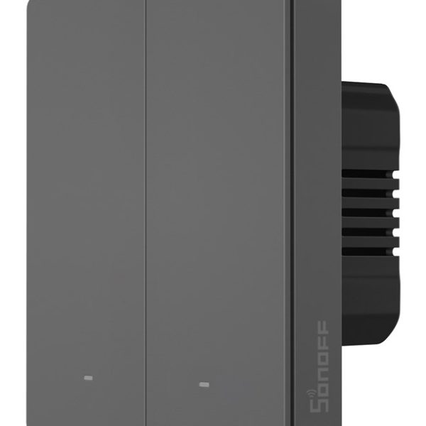 SONOFF smart διακόπτης M5-2C-86, διπλός, WiFi, γκρι