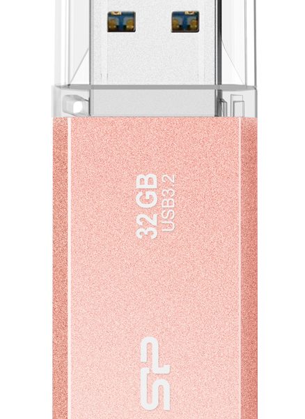 SILICON POWER USB Flash Drive Helios 202, 32GB, USB 3.2, ροζ χρυσό