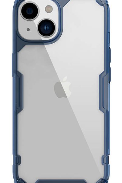 NILLKIN θήκη Nature Pro για Apple iPhone 14 Plus, μπλε & διάφανη