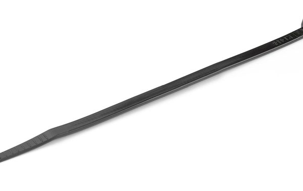 POWERTECH δεματικά καλωδίων TIES-042, 150x2.5mm, μαύρα, 100τμχ