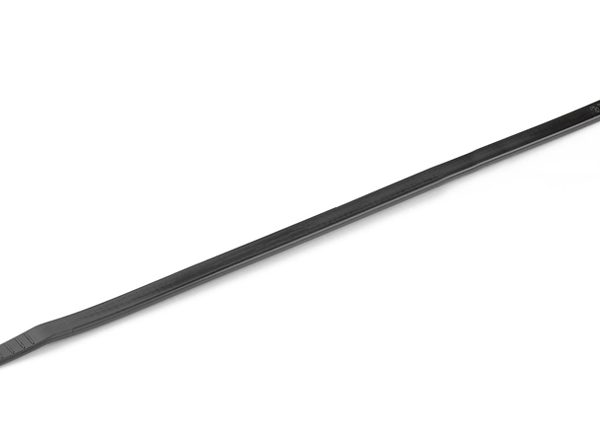 POWERTECH δεματικά καλωδίων TIES-050, 250x3.6mm, μαύρα, 100τμχ