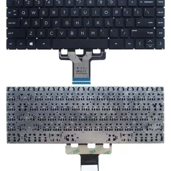 Πληκτρολόγιο για HP 14-CE/14-DQ/14-CD/14S-DQ KEY-105, μαύρο