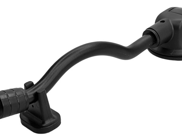 POWERTECH εύκαμπτος βραχίονας βάσης κινητού με βεντούζα CAR-0011, μαύρος