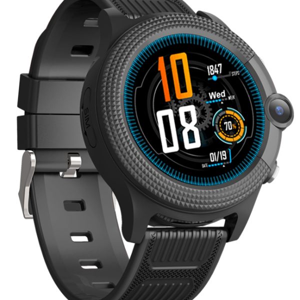 INTIME GPS smartwatch για παιδιά IT-051, 1.28", camera, 4G, IPX7, μαύρο