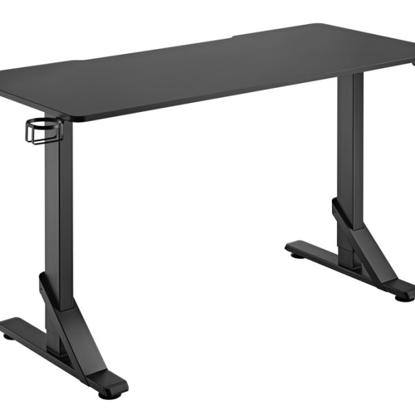 BRATECK gaming γραφείο GMD11-3, ρυθμιζόμενο ύψος, 136x60cm, RGB, μαύρο