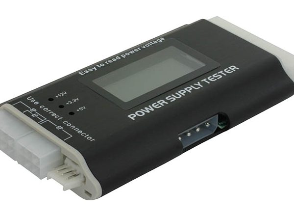 DELOCK tester τροφοδοτικού PC 18159, 3.3V/5V/12V, ATX/BTX/ITX