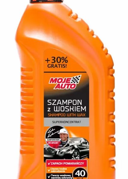 MOJE AUTO σαμπουάν αυτοκινήτου με κερί 19-027E, άρωμα πορτοκάλι, 1.3L