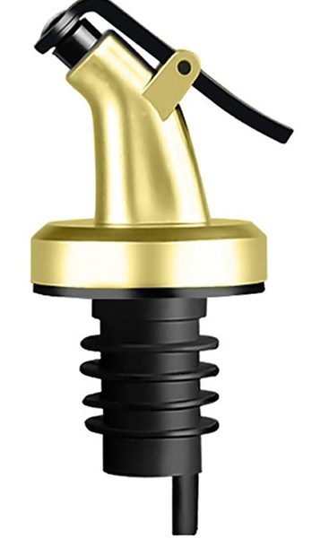 Πώμα ροής για μπουκάλι HUH-0109 με κλείστρο, Φ18mm, χρυσό