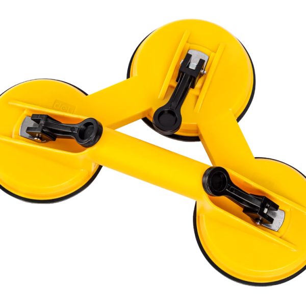 DELI βεντούζα τζαμιών DL-XP23 ικανότητα συγκράτησης 120kg, τριπλή, 118mm