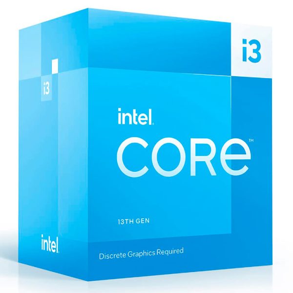 INTEL CPU Core i3-13100F, 4 Cores, 3.40GHz, 12MB Cache, LGA1700