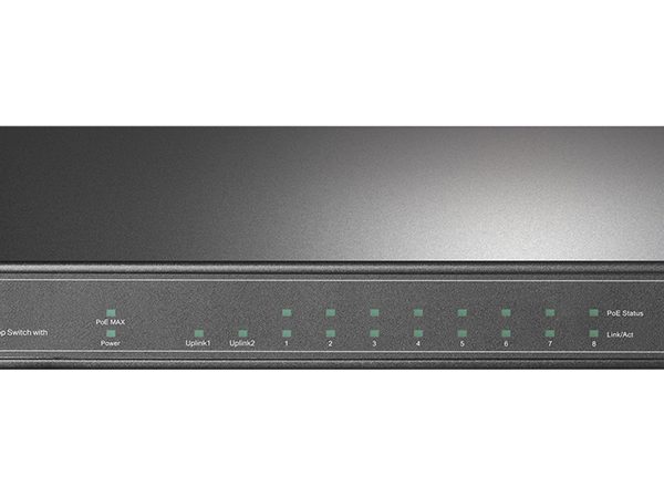 TP-LINK desktop switch TL-SG1210P, 10-Port Gigabit, 8x PoE+, Ver. 3.0