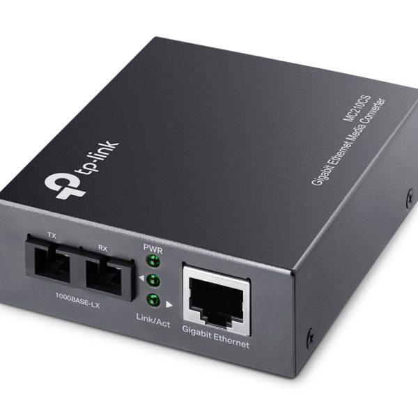 TP-LINK Gigabit Single-Mode Media Converter MC210CS, Ver. 5.20