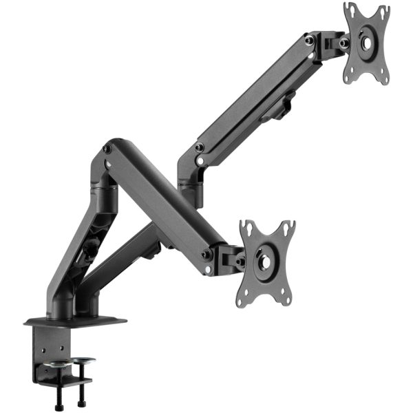 BRATECK βάση γραφείου για 2x οθόνες LDT45-C024, 17-27", έως 7kg