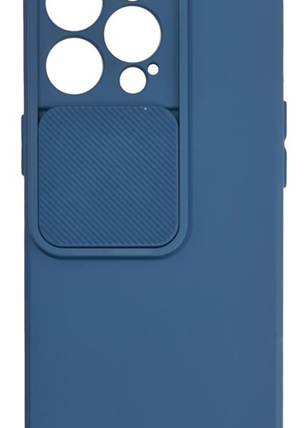 POWERTECH Θήκη Camshield Soft MOB-1791 για iPhone 13 Pro, μπλε