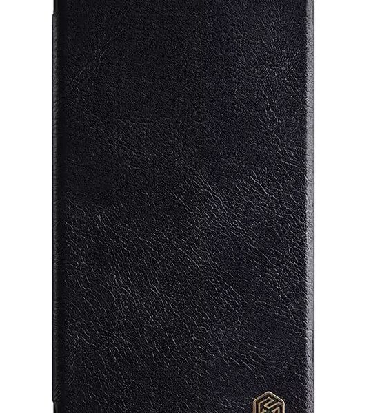 NILLKIN θήκη Qin Pro για Samsung Galaxy A54 5G, δερμάτινη, μαύρη