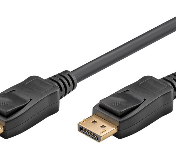 GOOBAY καλώδιο DisplayPort 61699, 8K/60Hz, 32.4 Gbps, 5m, μαύρο
