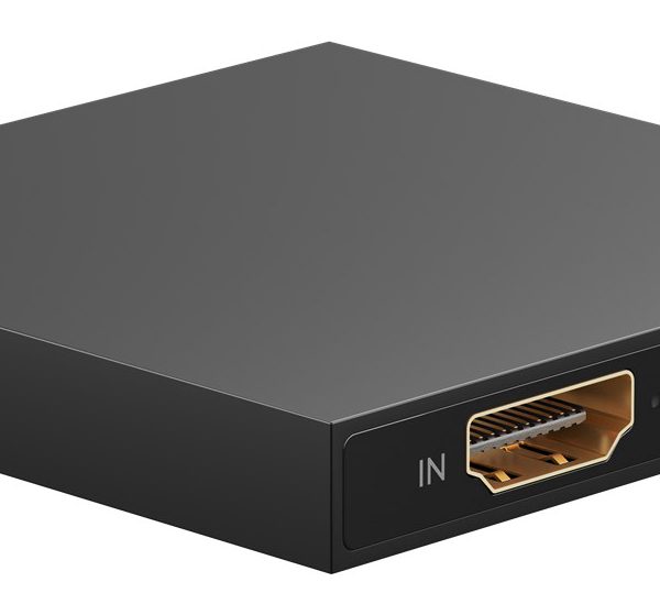 GOOBAY HDMI splitter 58480, 2 σε 1, 4K/30Hz, μαύρο