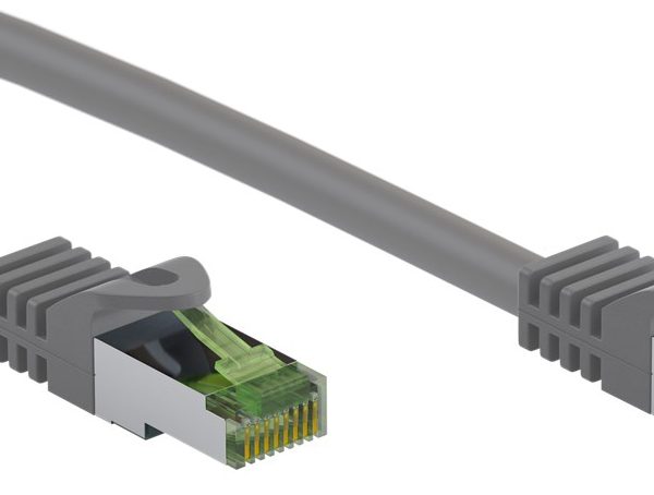 GOOBAY καλώδιο δικτύου 61115, CAT 8.1 S/FTP, copper, GHMT, 1m, γκρι