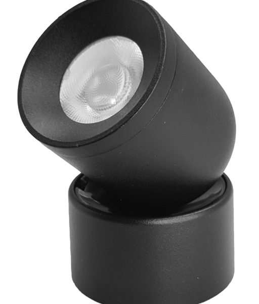 OPTONICA LED μαγνητικό φωτιστικό 5494, 6W, 4000K, μεταλλικό, μαύρο