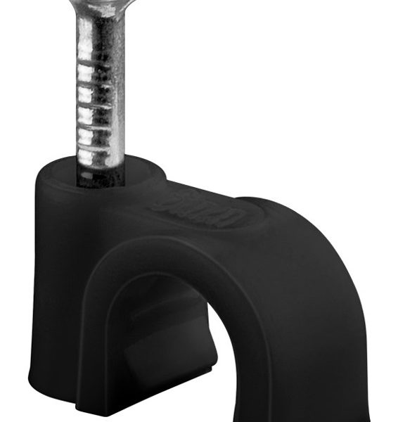 GOOBAY ρόκα στήριξης καλωδίων 64679, 6mm, μαύρο, 100τμχ