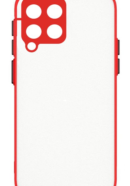 POWERTECH θήκη Milky MOB-1840 για Samsung Galaxy A42 5G, κόκκινη