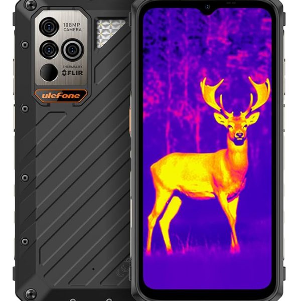 ULEFONE smartphone Power Armor 18T Ultra, 6.58", 12/512GB, 5G, 9600mAh, IP68/IP69K, μαύρο