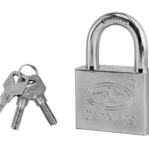 DAN XIANG λουκέτο πέταλο με κλειδί ασφαλείας CTL-0033, 40mm, μεταλλικό