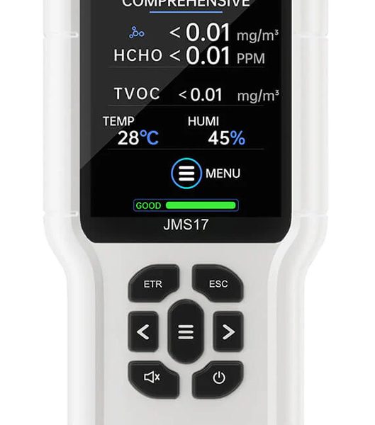 NOYAFA ψηφιακός μετρητής περιβάλλοντος JMS17, 4 σε 1, επαναφορτιζόμενος