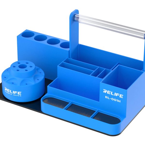 RELIFE βάση εργαλείων για επισκευές κινητών RL-001H, 25.5x13x14.3cm, μπλε