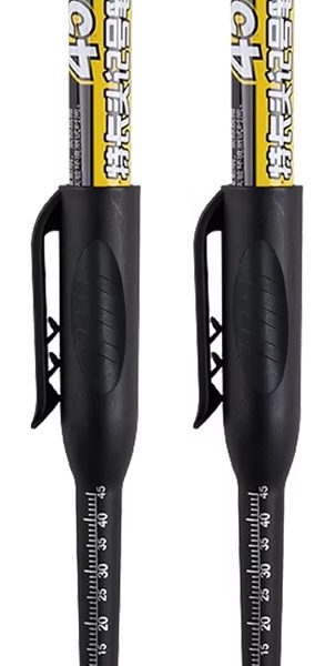 Ανεξίτηλος μαρκαδόρος σημαδέματος TOOL-0098 με μακριά μύτη, 45mm, μαύρος, 2τμχ