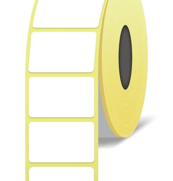 BURN OUT ρολό θερμικών αυτοκόλλητων ετικετών BO-41, 40x25mm, 1000 ετικέτες, λευκό