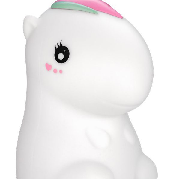 GOOBAY LED φωτιστικό νυκτός μονόκερος 61649, RGB, επαναφορτιζόμενο, λευκό