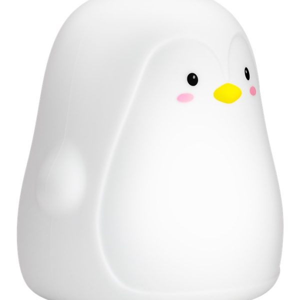 GOOBAY LED φωτιστικό νυκτός πιγκουίνος 61648, RGB, επαναφορτιζόμενο, λευκό