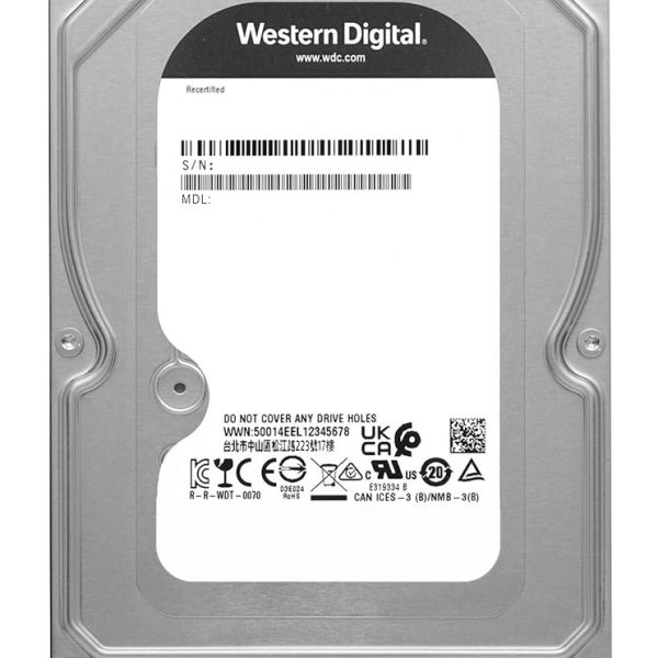WD σκληρός δίσκος Blue 3.5", 2TB, 64MB, 5400RPM, 6Gb/s, FR