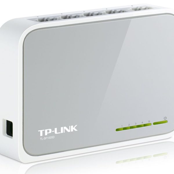 TP-LINK Desktop Switch TL-SF1005D, 5-port 10/100M, Ver. 17.0