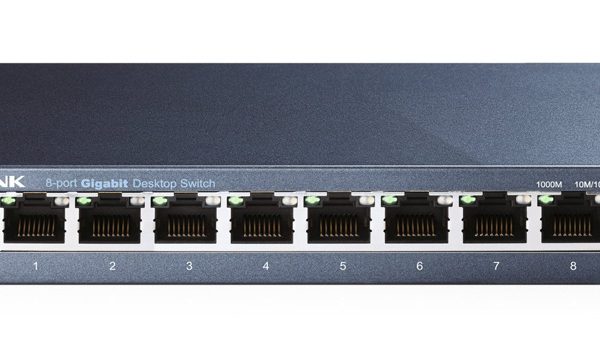 TP-LINK Desktop Switch TL-SG108 8 Θυρών, 10/100/1000Mbps, Ver. 6.0