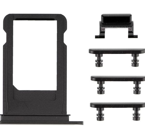 Πλαϊνά πλήκτρα για iPhone 7 Plus, Black