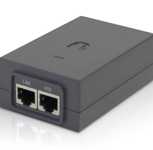 UBIQUITI Gigabit PoE Adapter POE-24-24W-G, 24V, 1A, 24W, με power cable