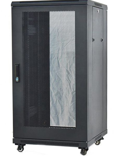 POWERTECH επιδαπέδια καμπίνα rack 19" NETW-0002, 600 x 800 x 1166mm, 22U