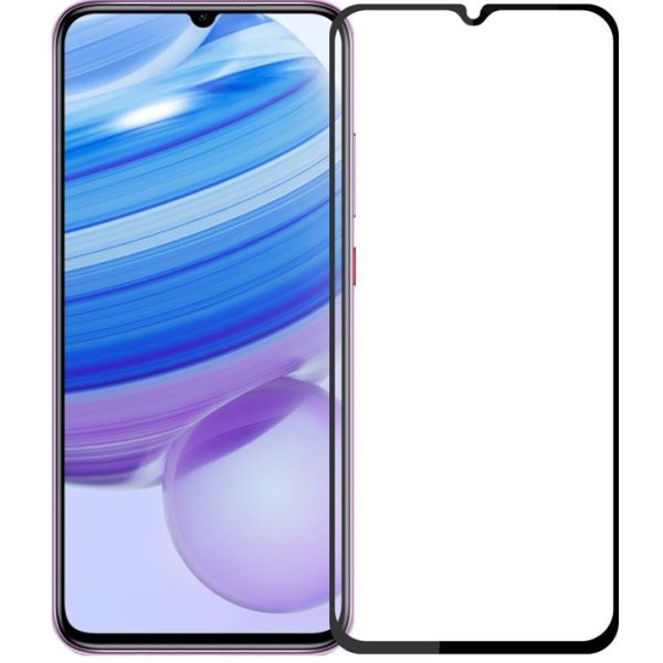 POWERTECH Tempered Glass 5D, full glue, Xiaomi Redmi 10X/Pro 5G, μαύρο