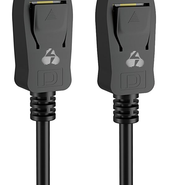 POWERTECH καλώδιο DisplayPort 1.2V CAB-DP049, copper, 4K/60Hz, 5m, μαύρο